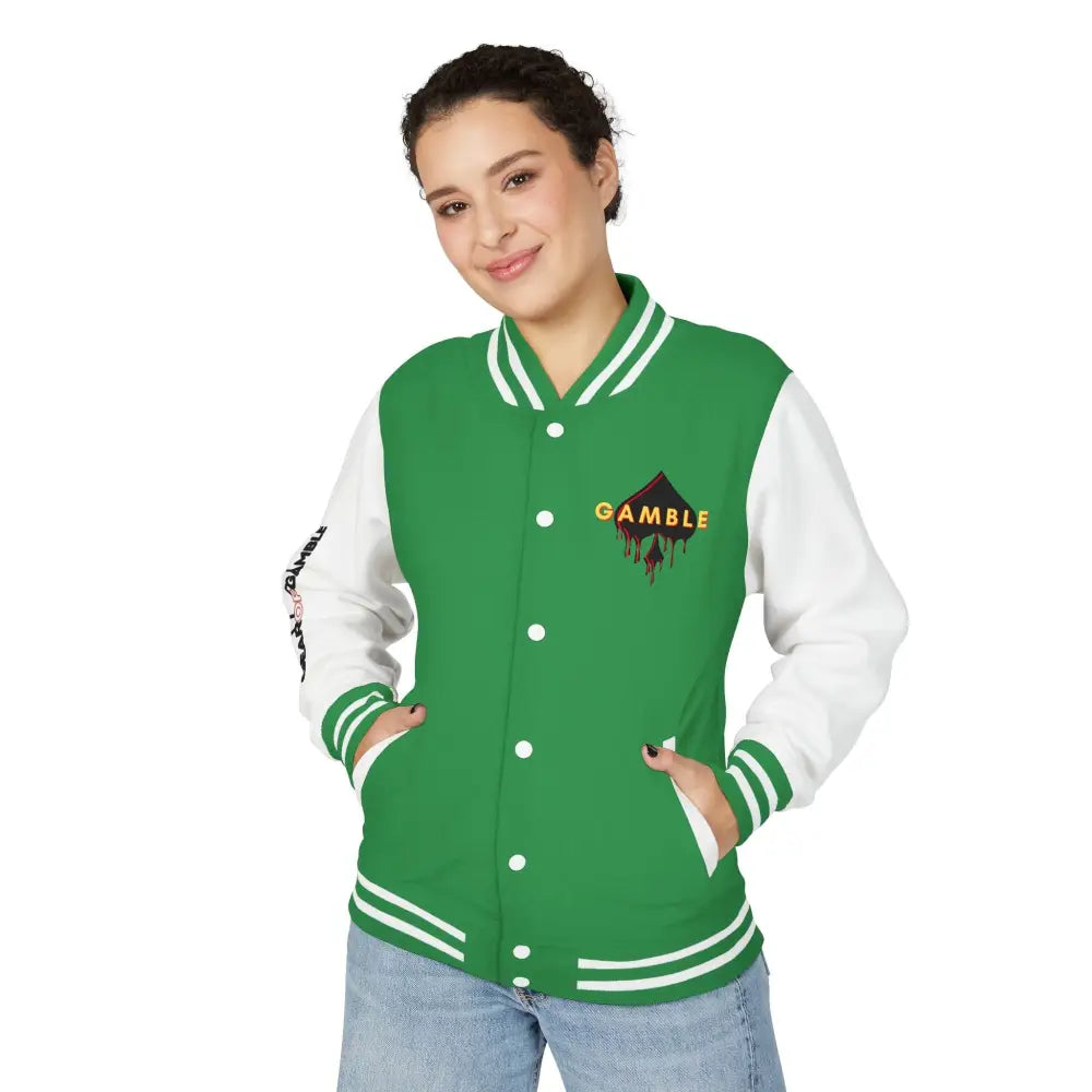 PokerAintLife Letterman Jacket - Outerwear