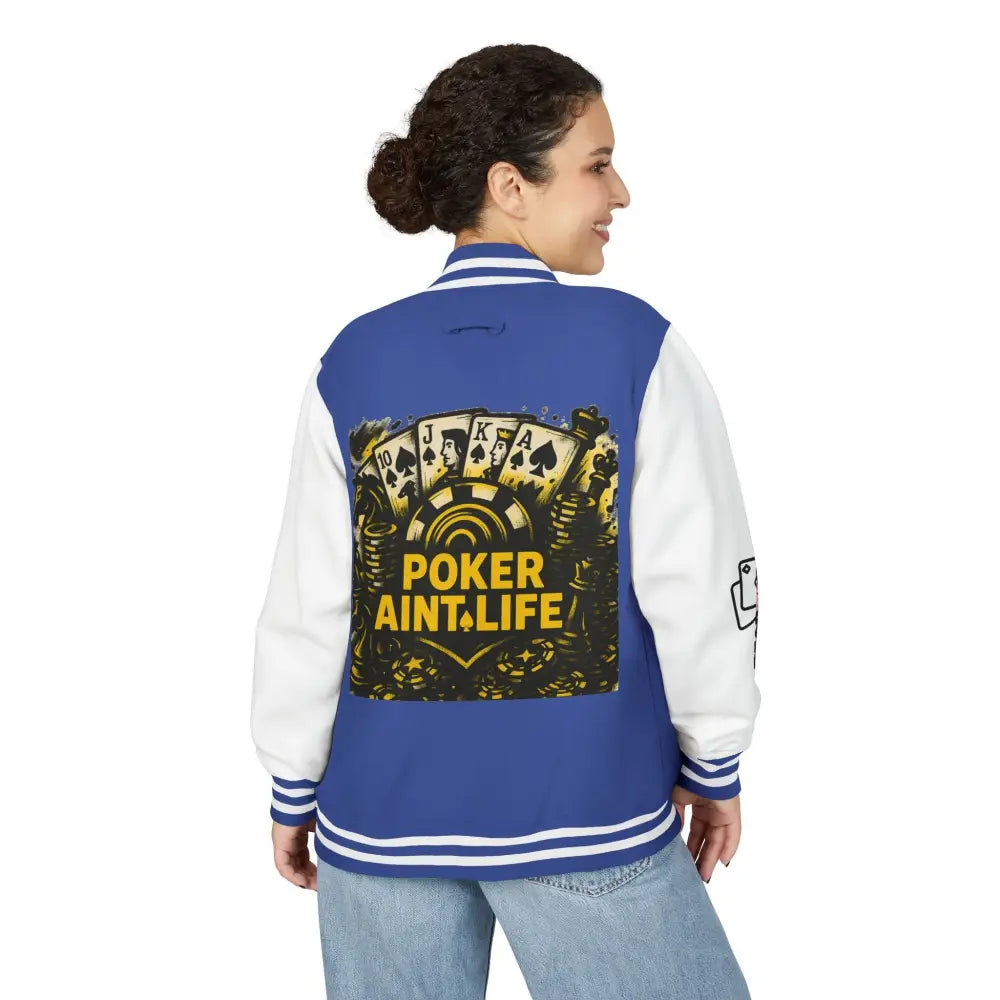 PokerAintLife Letterman Jacket - Outerwear