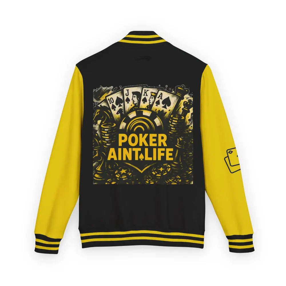 PokerAintLife Letterman Jacket - Outerwear