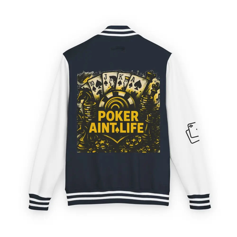 PokerAintLife Letterman Jacket - Outerwear