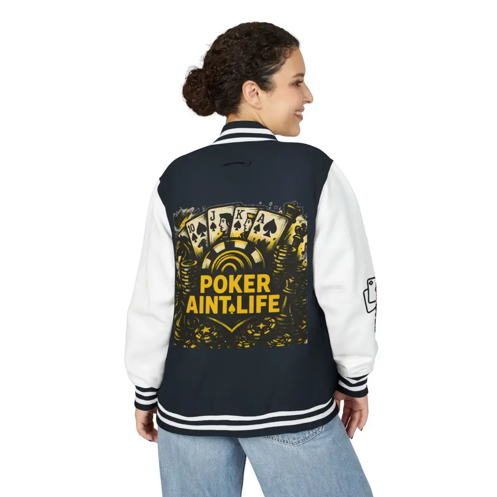 PokerAintLife Letterman Jacket - Outerwear