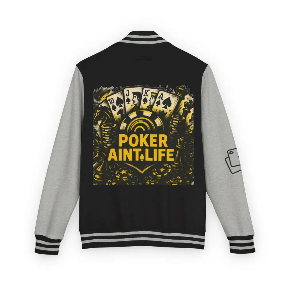 PokerAintLife Letterman Jacket - Outerwear