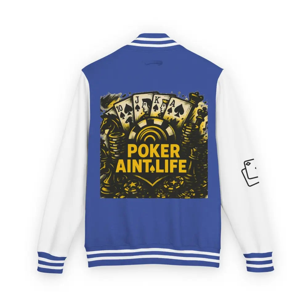 PokerAintLife Letterman Jacket - Outerwear