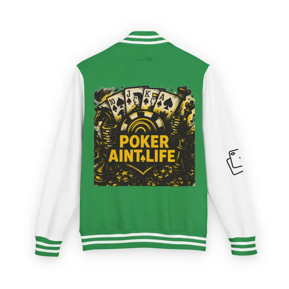 PokerAintLife Letterman Jacket - Outerwear