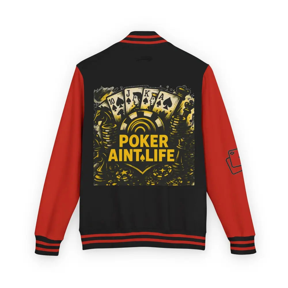 PokerAintLife Letterman Jacket - Outerwear