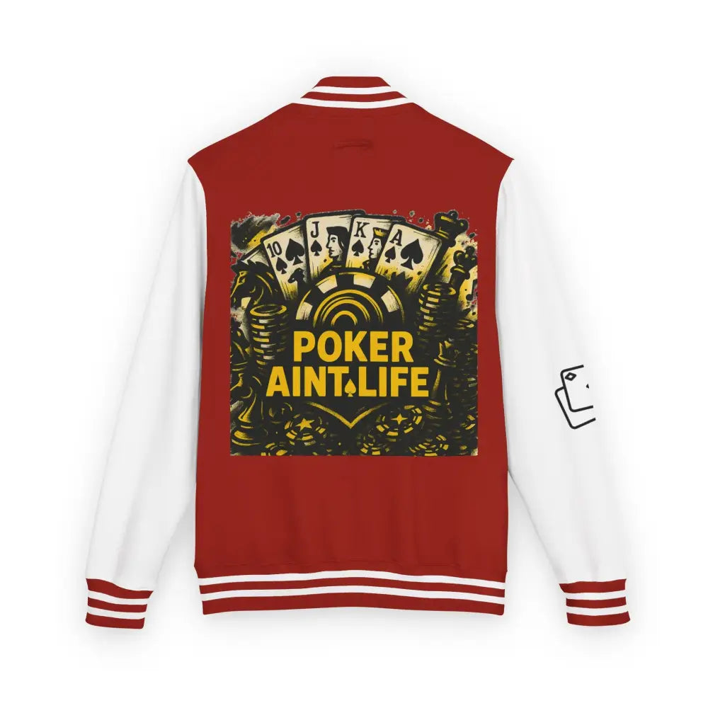 PokerAintLife Letterman Jacket - Outerwear