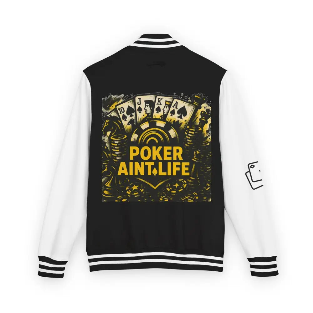 PokerAintLife Letterman Jacket - Outerwear