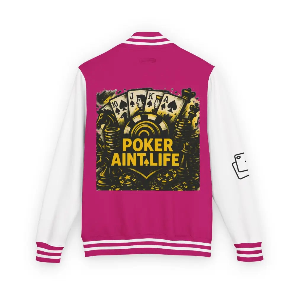PokerAintLife Letterman Jacket - Outerwear