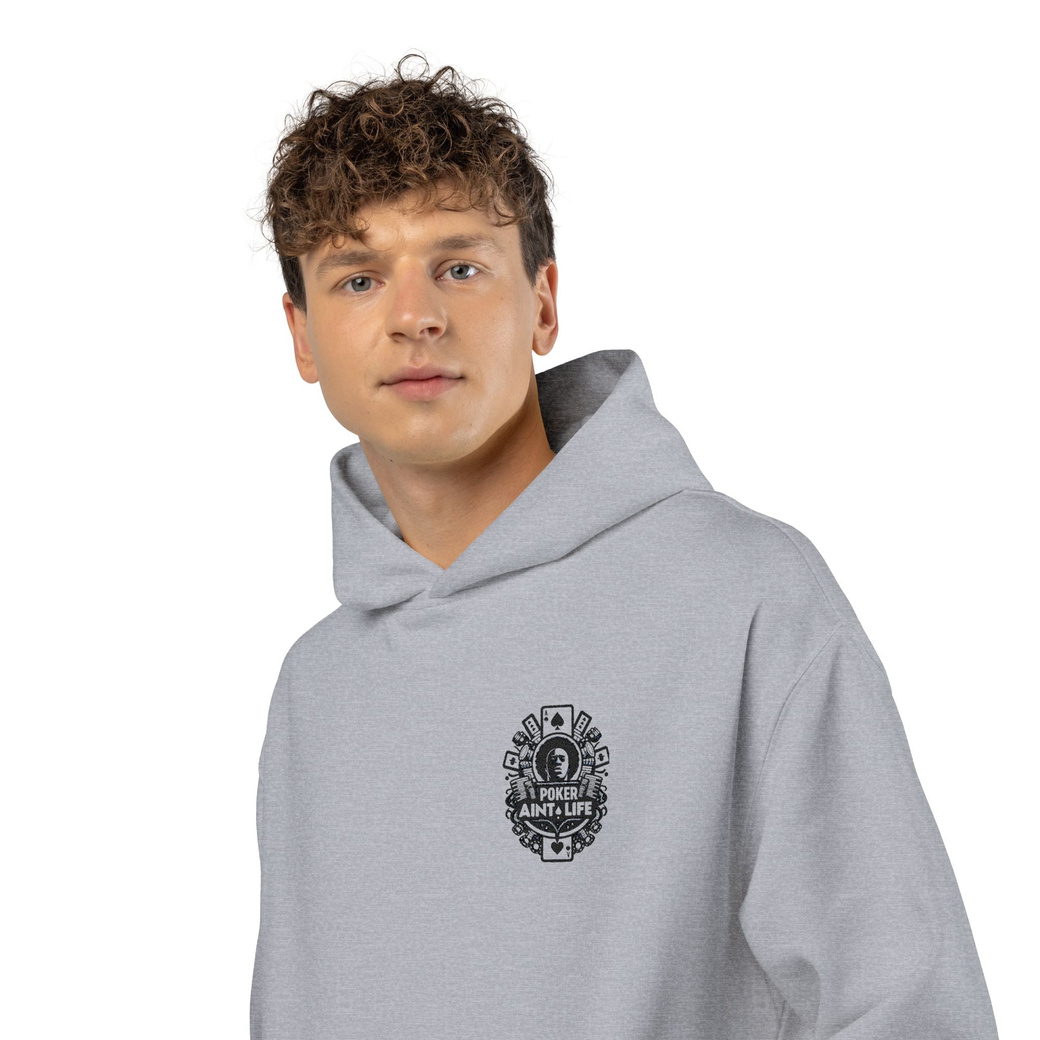 Poker Aint Life Minimal Logo Hoodie - Hoodie