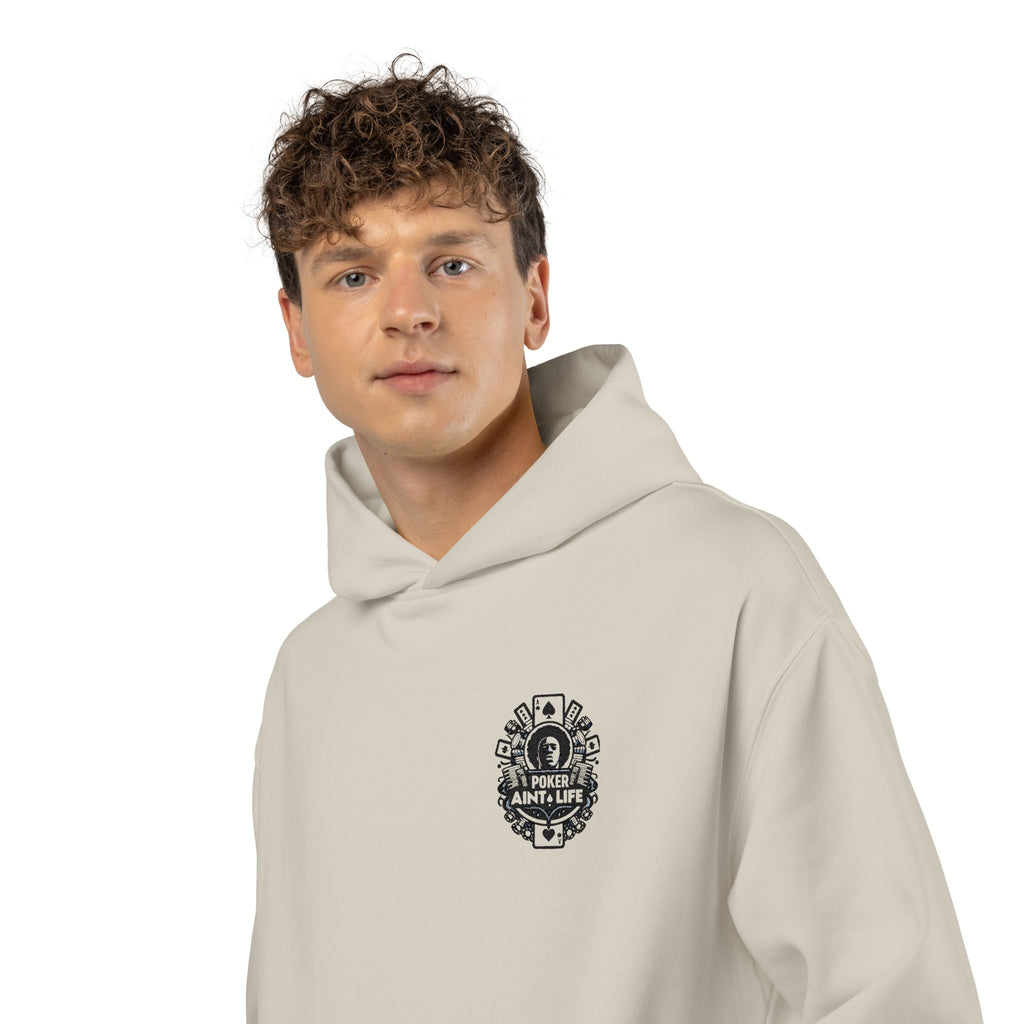Poker Aint Life Minimal Logo Hoodie - Hoodie