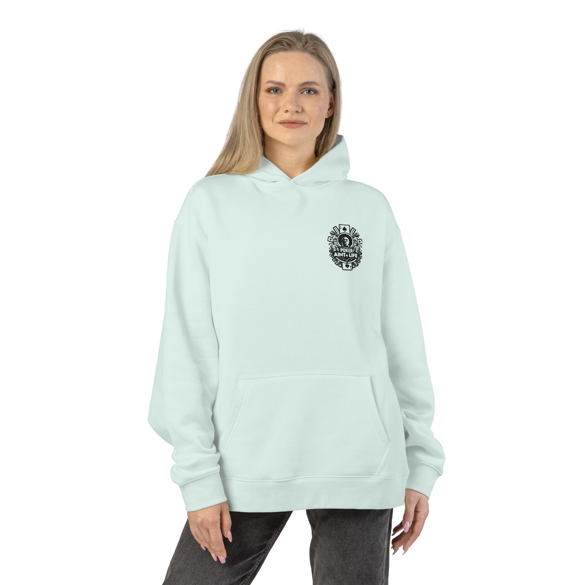 Poker Aint Life Minimal Logo Hoodie - Hoodie