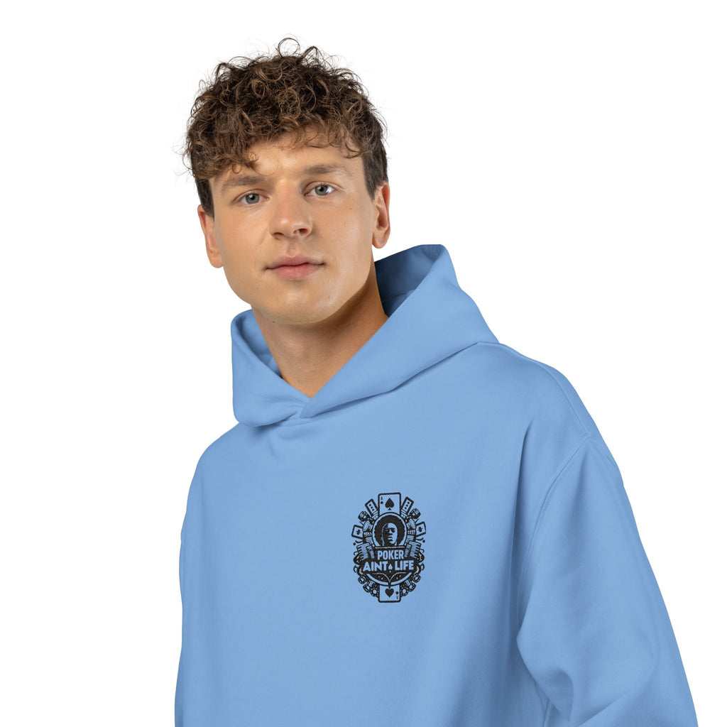 Poker Aint Life Minimal Logo Hoodie - Hoodie