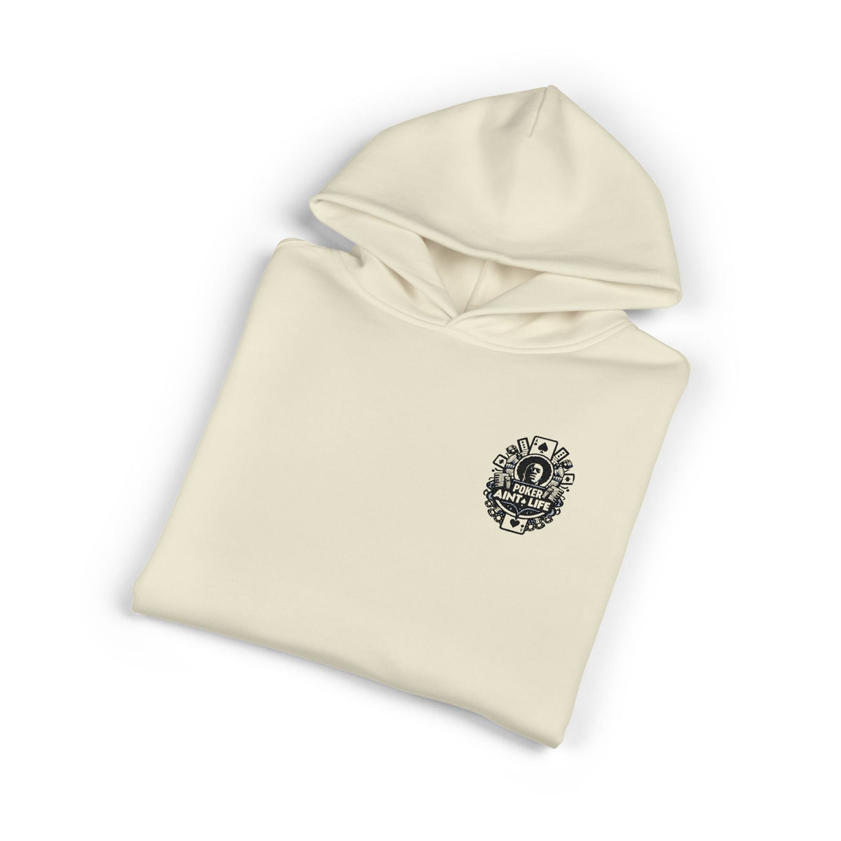 Poker Aint Life Minimal Logo Hoodie - Hoodie