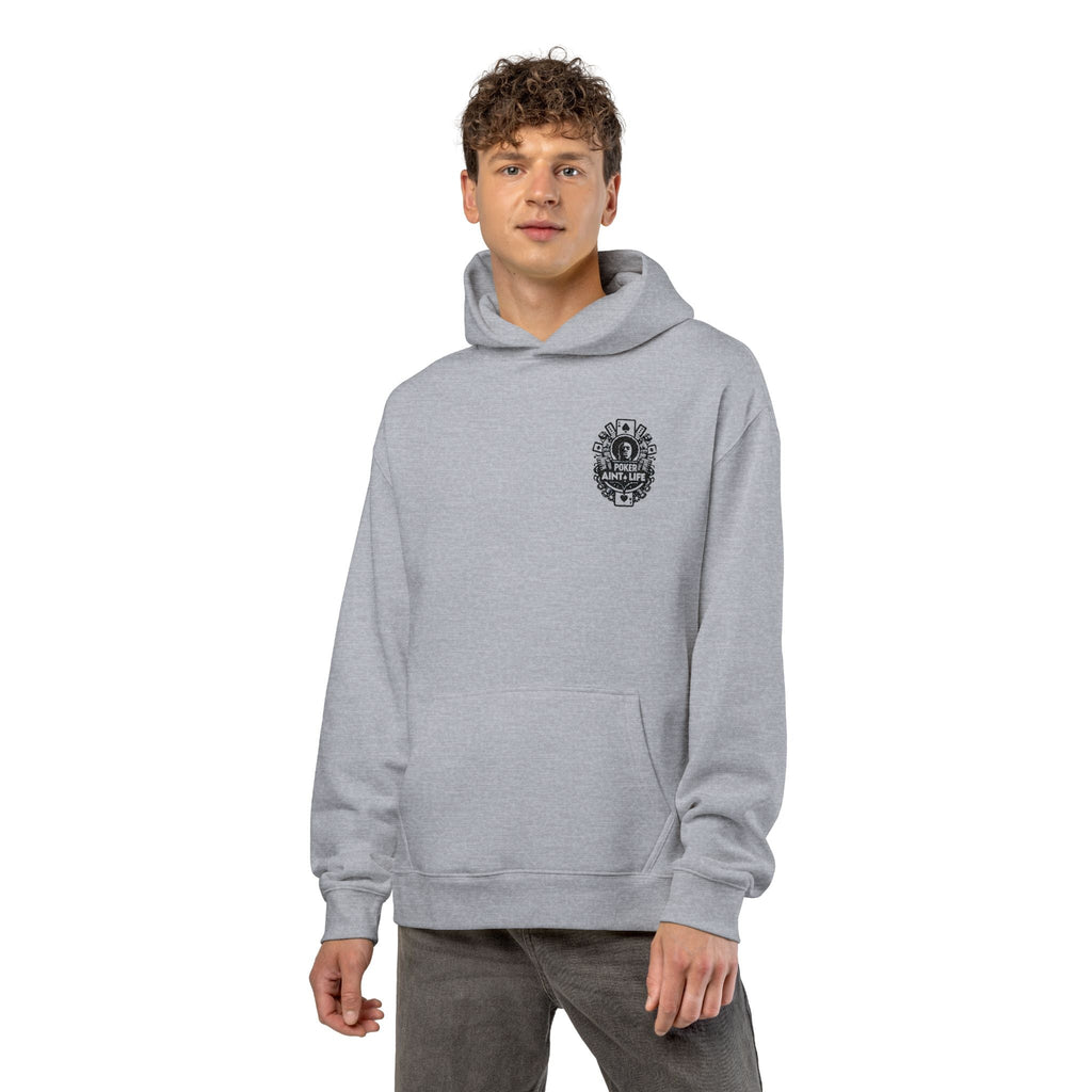 Poker Aint Life Minimal Logo Hoodie - Hoodie