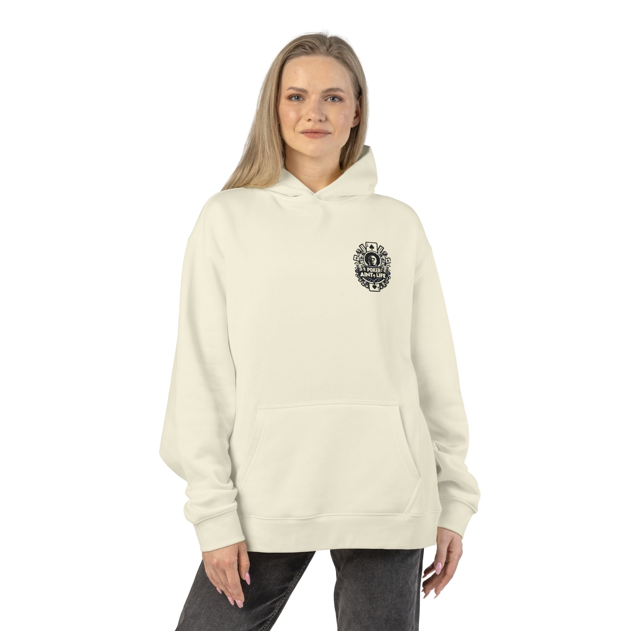 Poker Aint Life Minimal Logo Hoodie - Hoodie