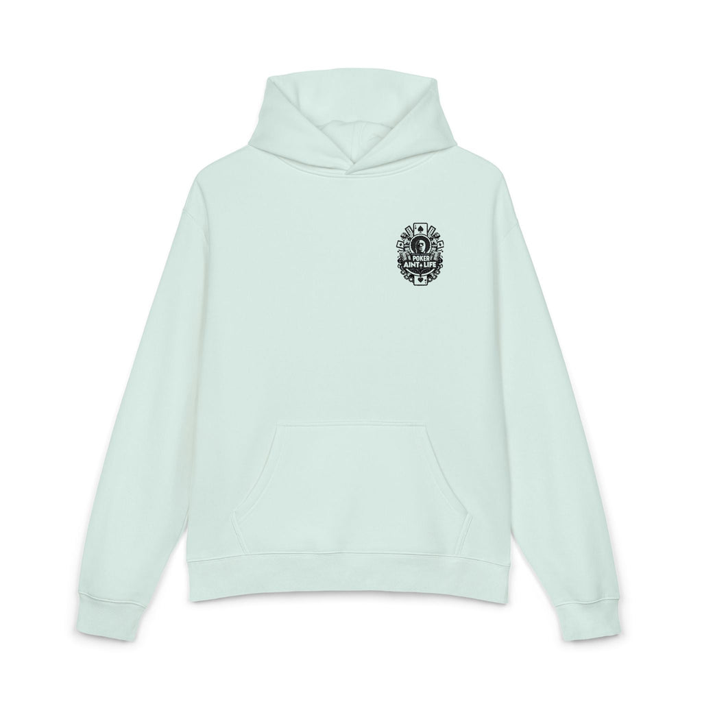 Poker Aint Life Minimal Logo Hoodie - XS / Seafoam - Hoodie
