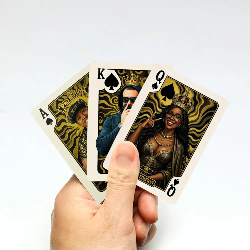Poker Ain't Life glossy poker playing cards deck card artwork