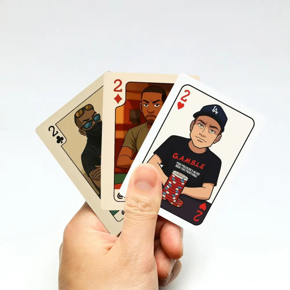 Poker Ain't Life Pokerdox glossy playing cards artwork