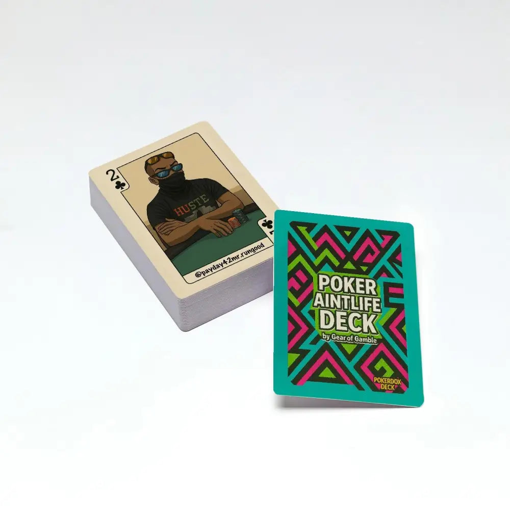 Poker Ain't Life Pokerdox poker deck card detail