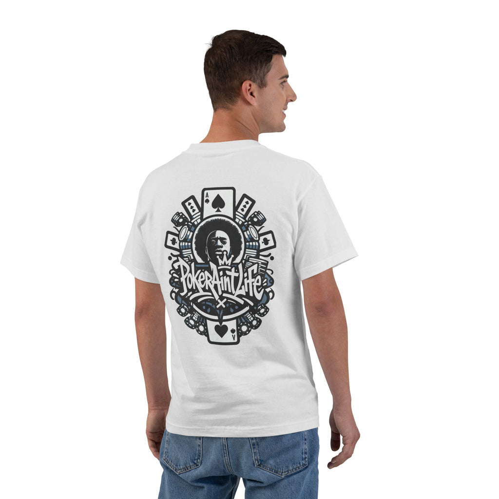 Poker Aint Life T-Shirt, Retro Card Player Graphic Tee - T-Shirt
