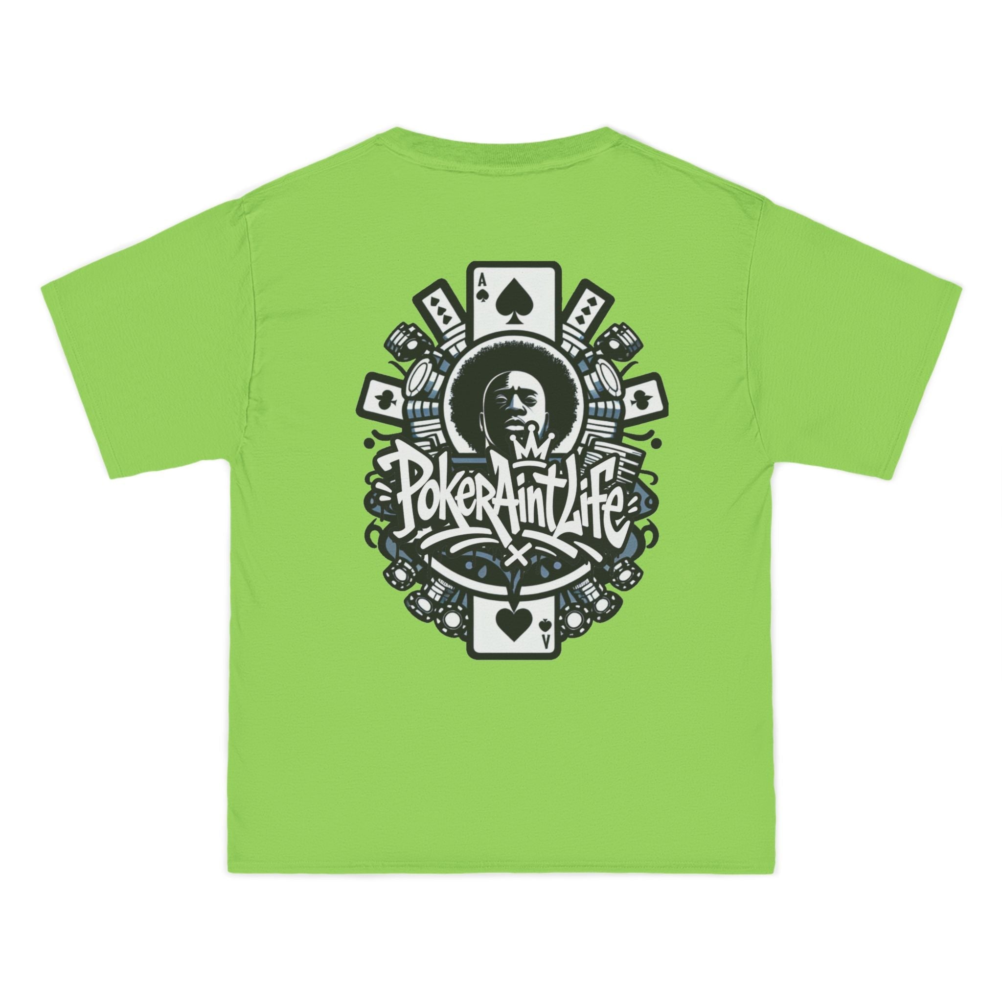 Poker Aint Life T-Shirt, Retro Card Player Graphic Tee - T-Shirt