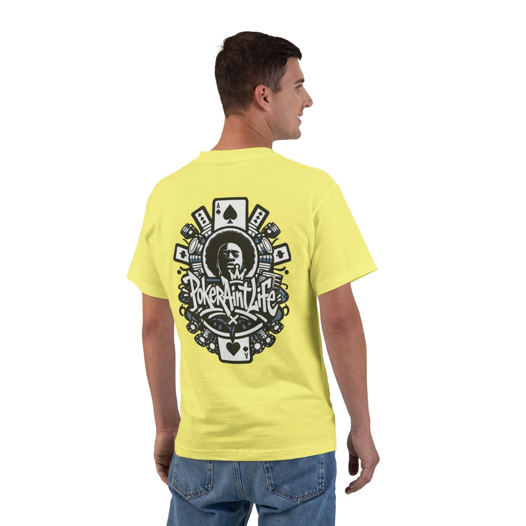 Poker Aint Life T-Shirt, Retro Card Player Graphic Tee - T-Shirt