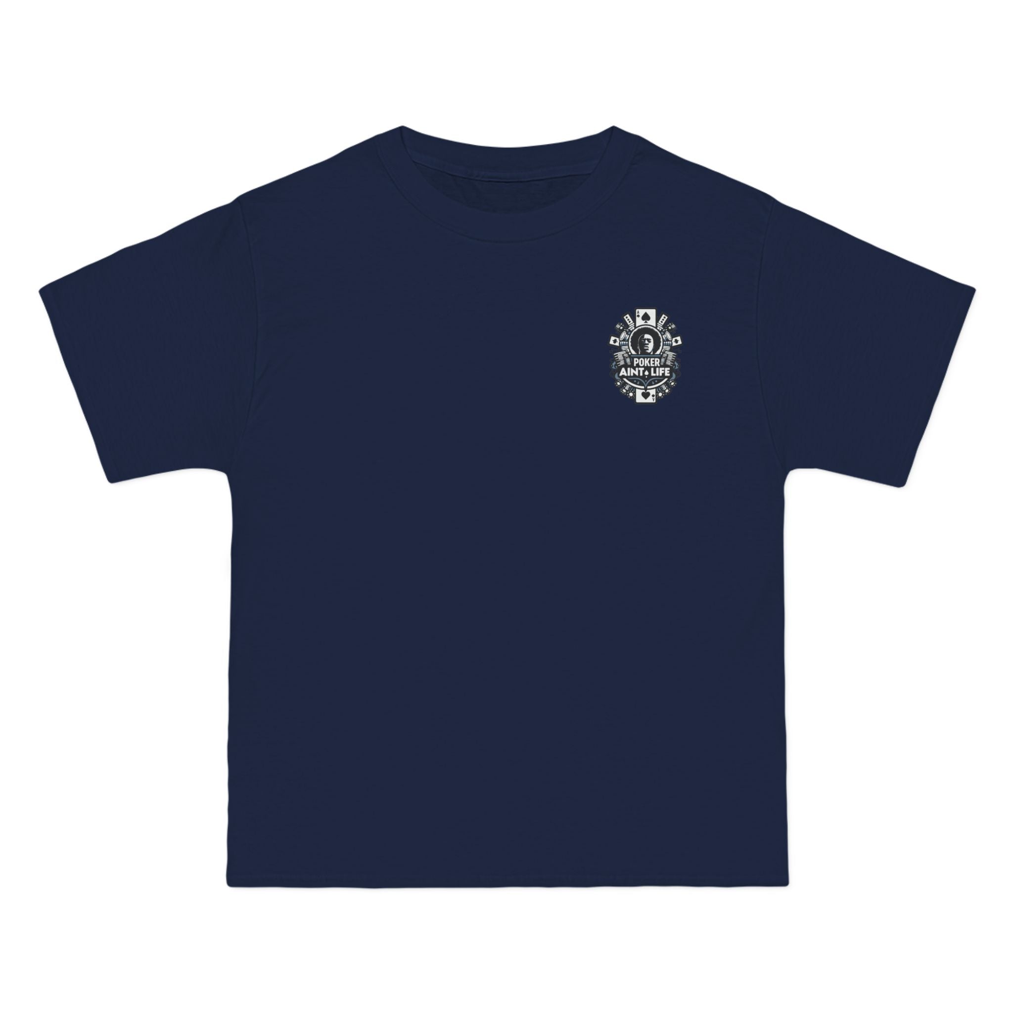 Poker Aint Life T-Shirt, Retro Card Player Graphic Tee - T-Shirt