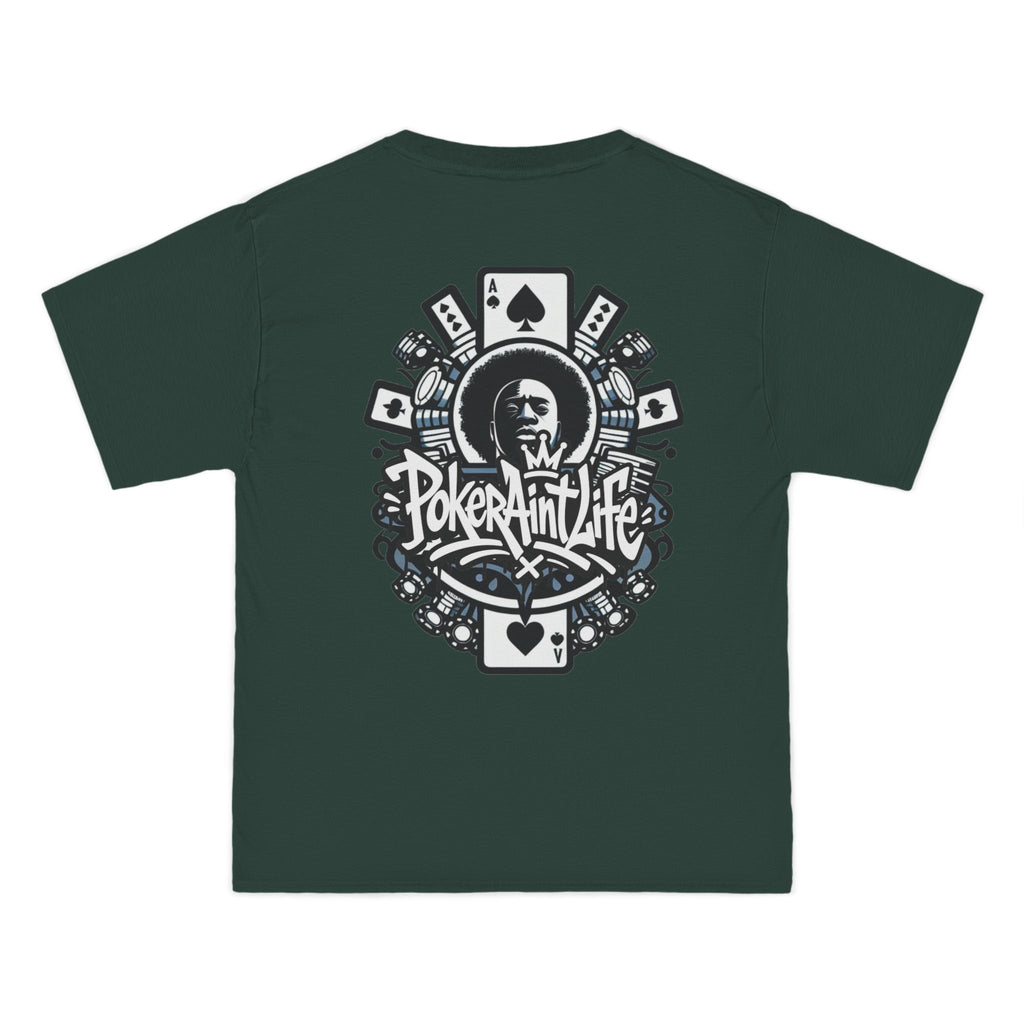 Poker Aint Life T-Shirt, Retro Card Player Graphic Tee - T-Shirt