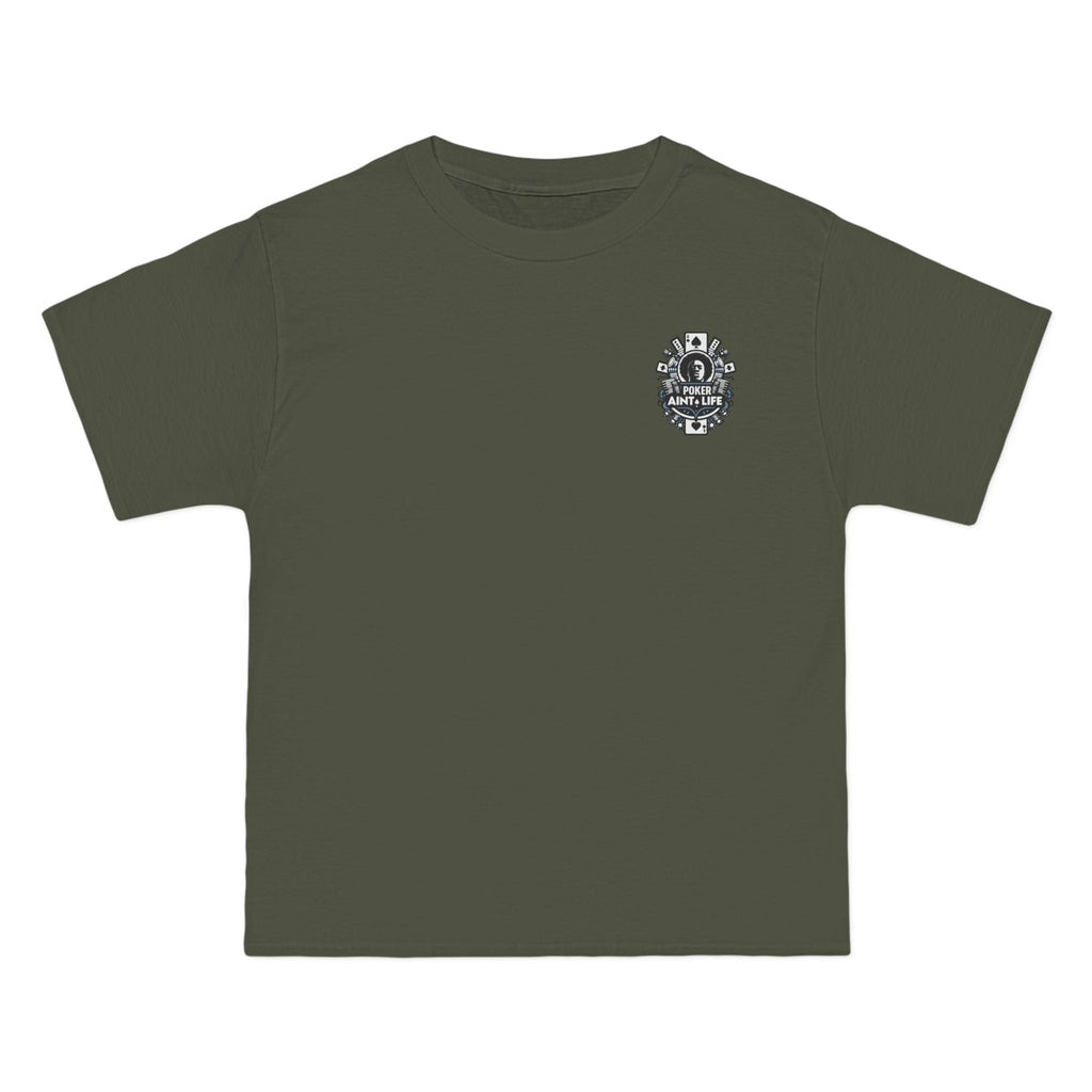 Poker Aint Life T-Shirt, Retro Card Player Graphic Tee - T-Shirt