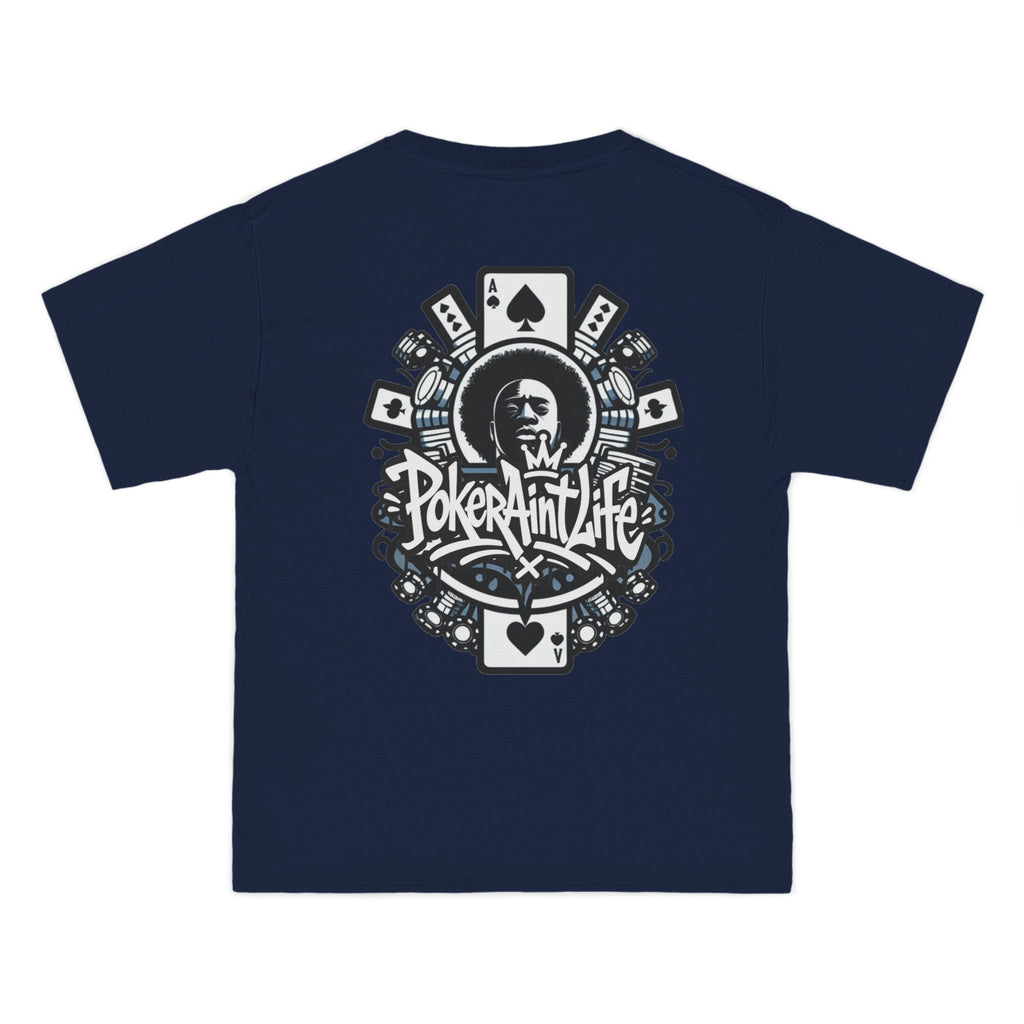 Poker Aint Life T-Shirt, Retro Card Player Graphic Tee - T-Shirt