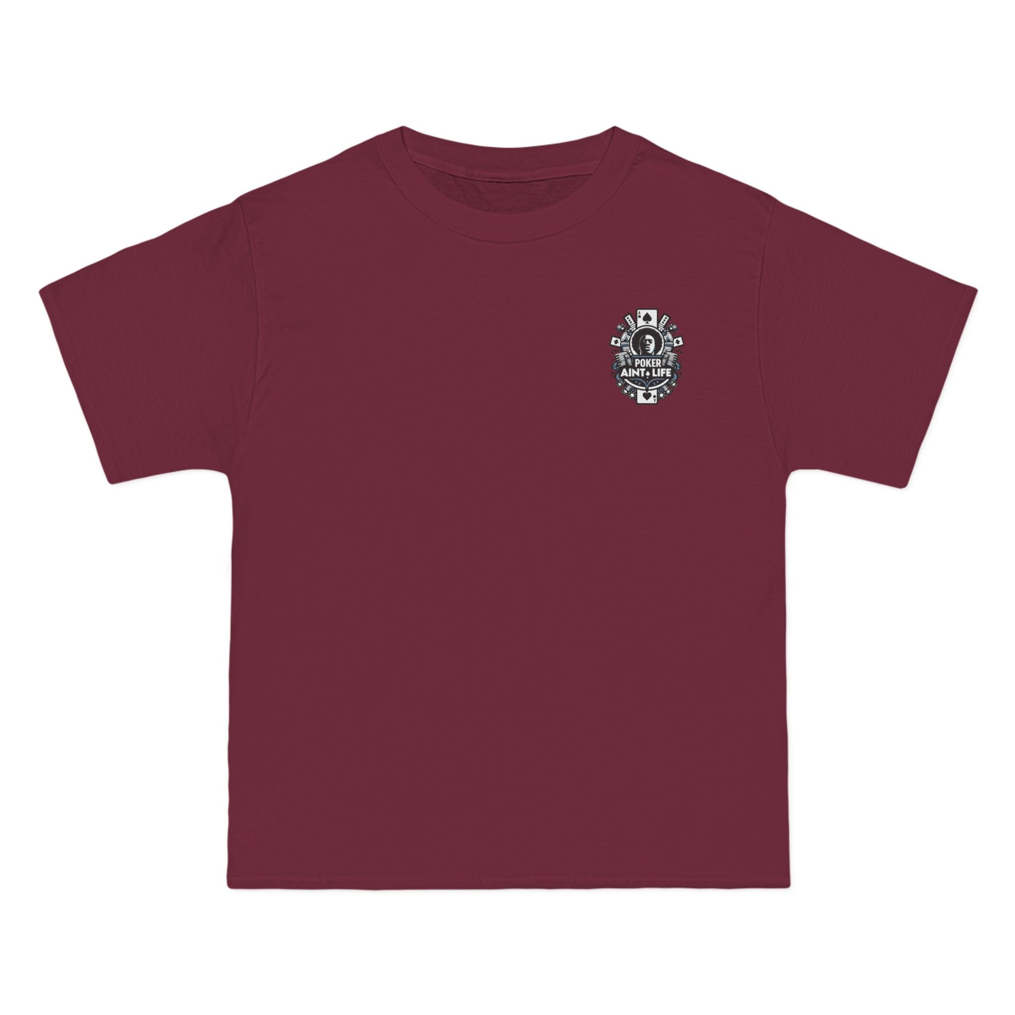 Poker Aint Life T-Shirt, Retro Card Player Graphic Tee - T-Shirt