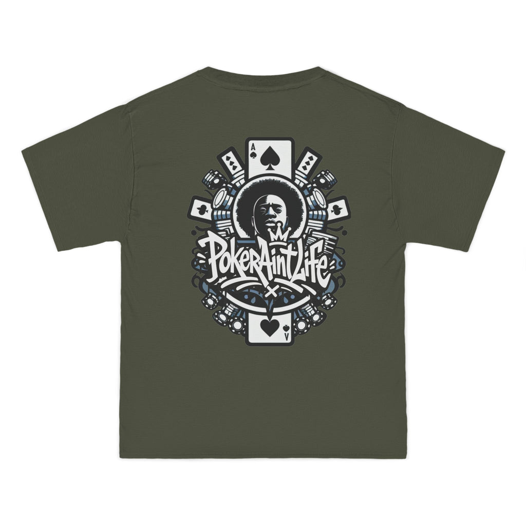 Poker Aint Life T-Shirt, Retro Card Player Graphic Tee - T-Shirt
