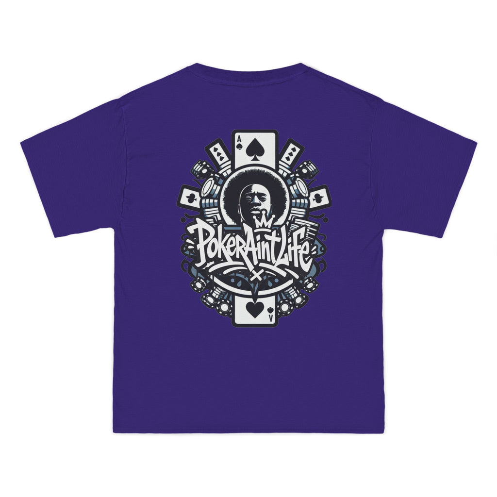 Poker Aint Life T-Shirt, Retro Card Player Graphic Tee - T-Shirt