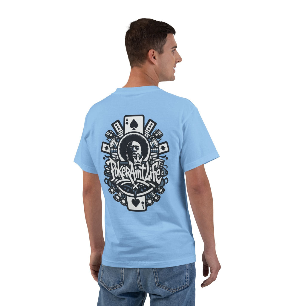 Poker Aint Life T-Shirt, Retro Card Player Graphic Tee - T-Shirt