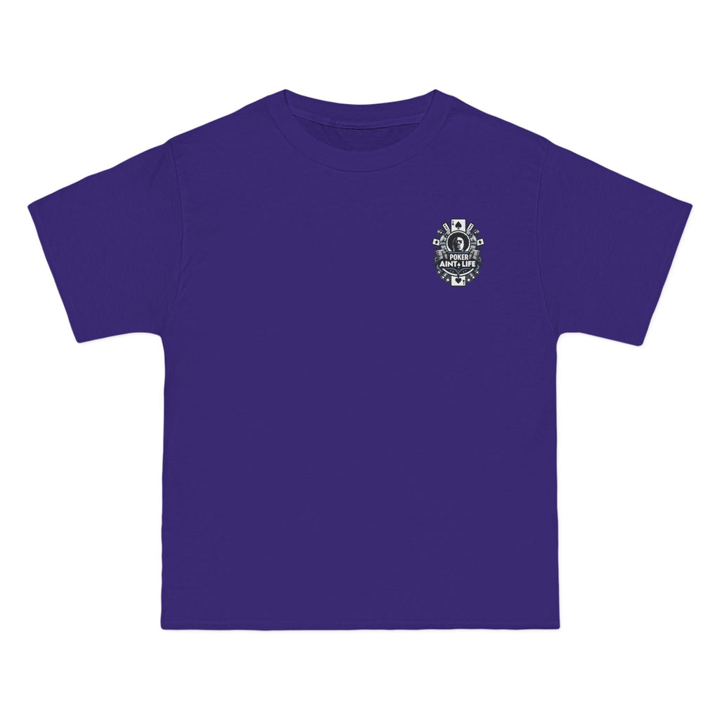 Poker Aint Life T-Shirt, Retro Card Player Graphic Tee - T-Shirt