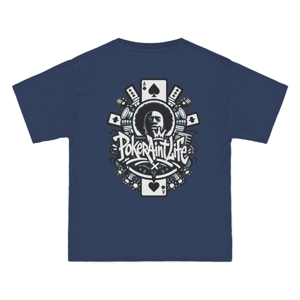 Poker Aint Life T-Shirt, Retro Card Player Graphic Tee - T-Shirt