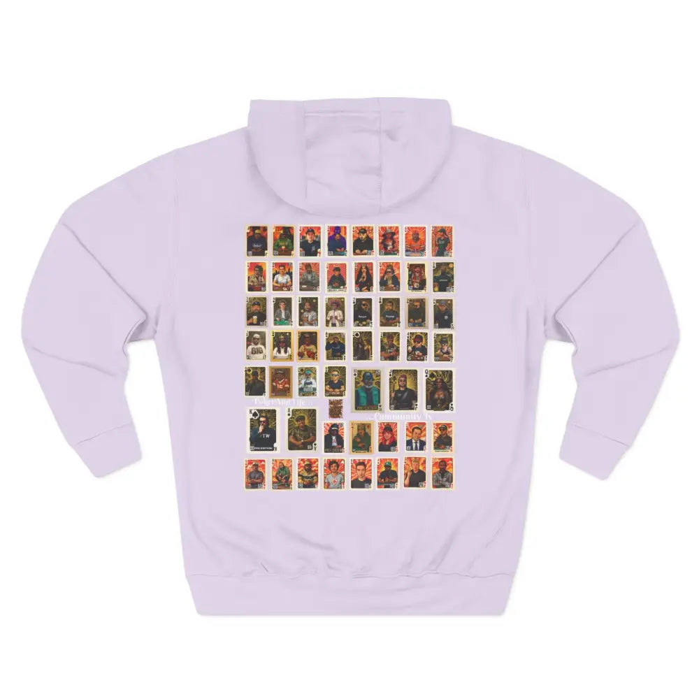 Premium multi color poker hoodie featuring "PokerAintLife" graphic with pro player poker cards design – streetwear for poker players and grinders.