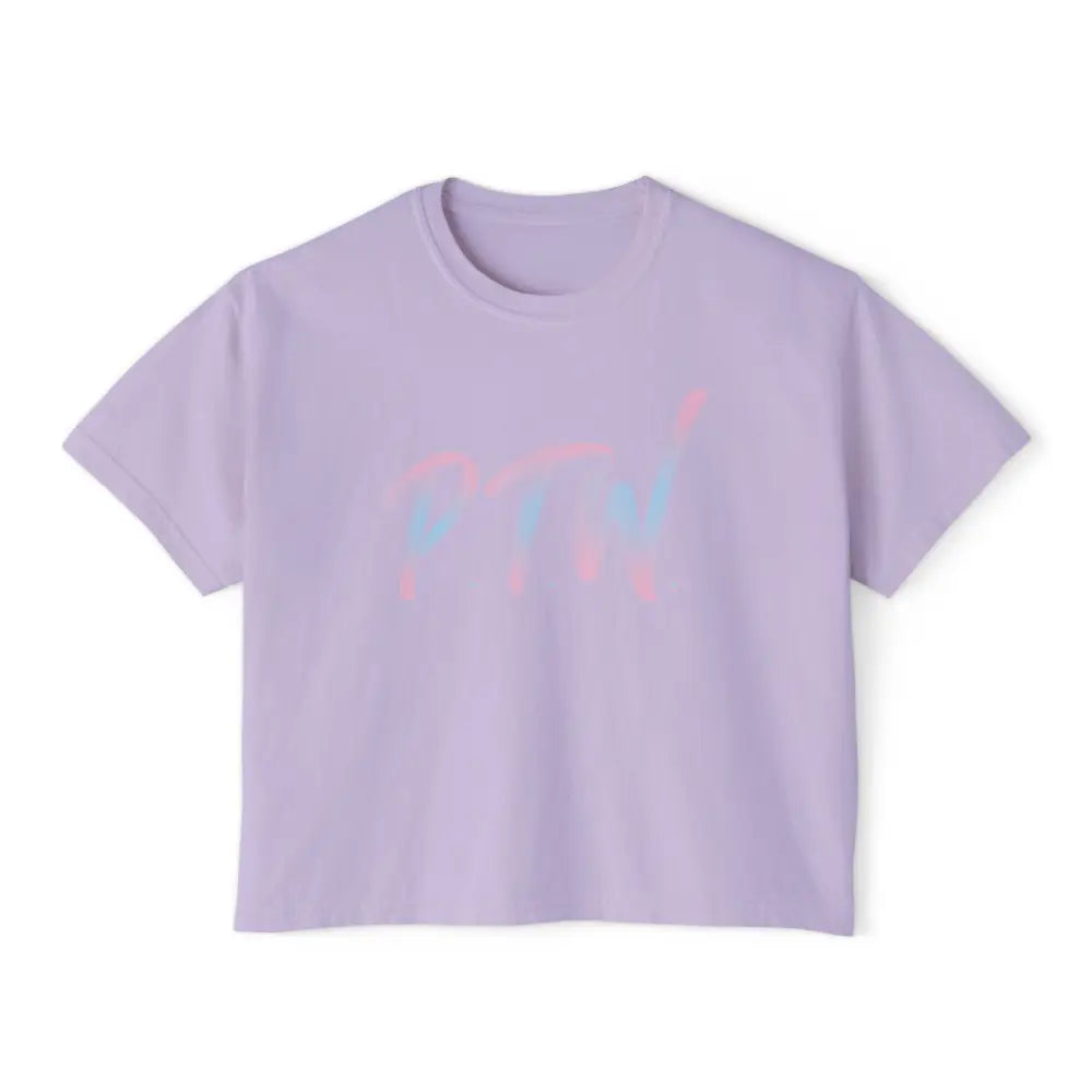 "Prove Them Wrong" (PTW) women's crop top – inspirational poker clothing  and streetwear brand design by Jonah Labranche