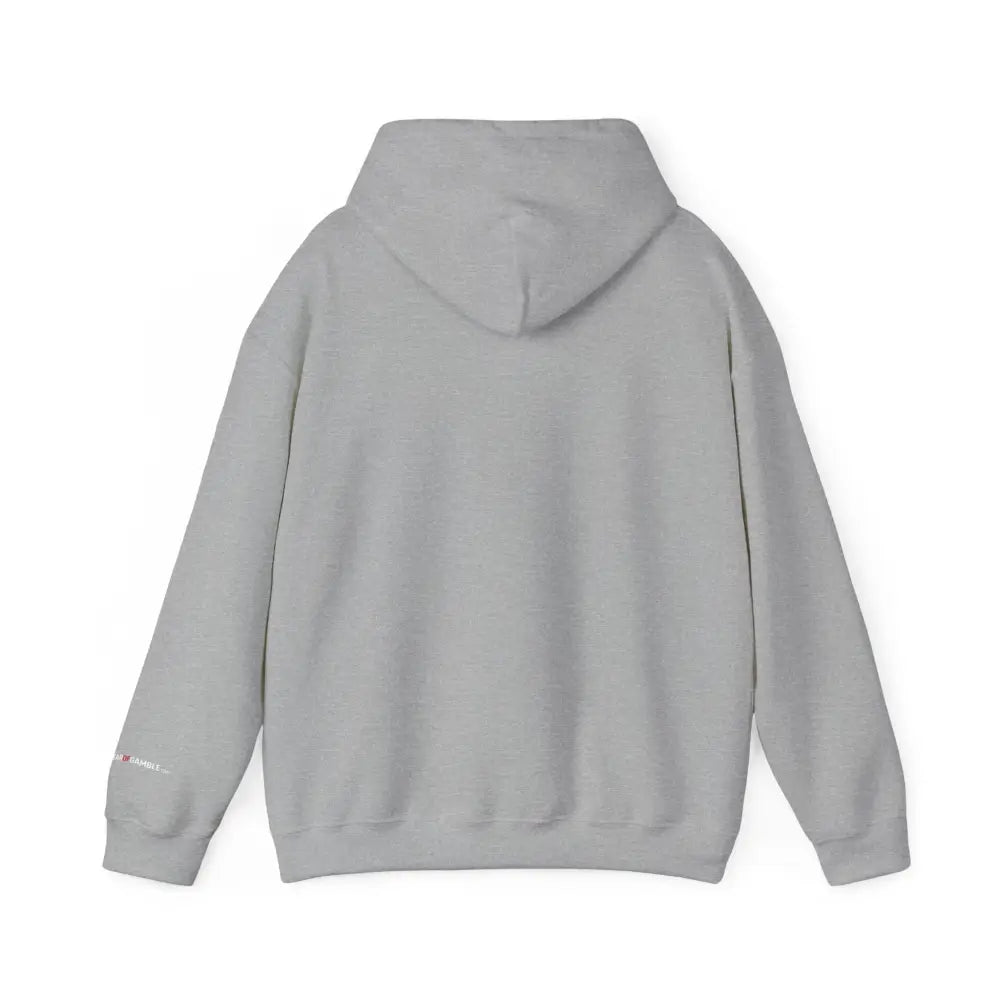 Gray "Respect The Range" poker hoodie – strategic poker apparel for grinders who understand the game. #poker #new