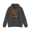 Gray "Respect The Range" poker hoodie – strategic poker apparel for grinders who understand the game. #poker #new