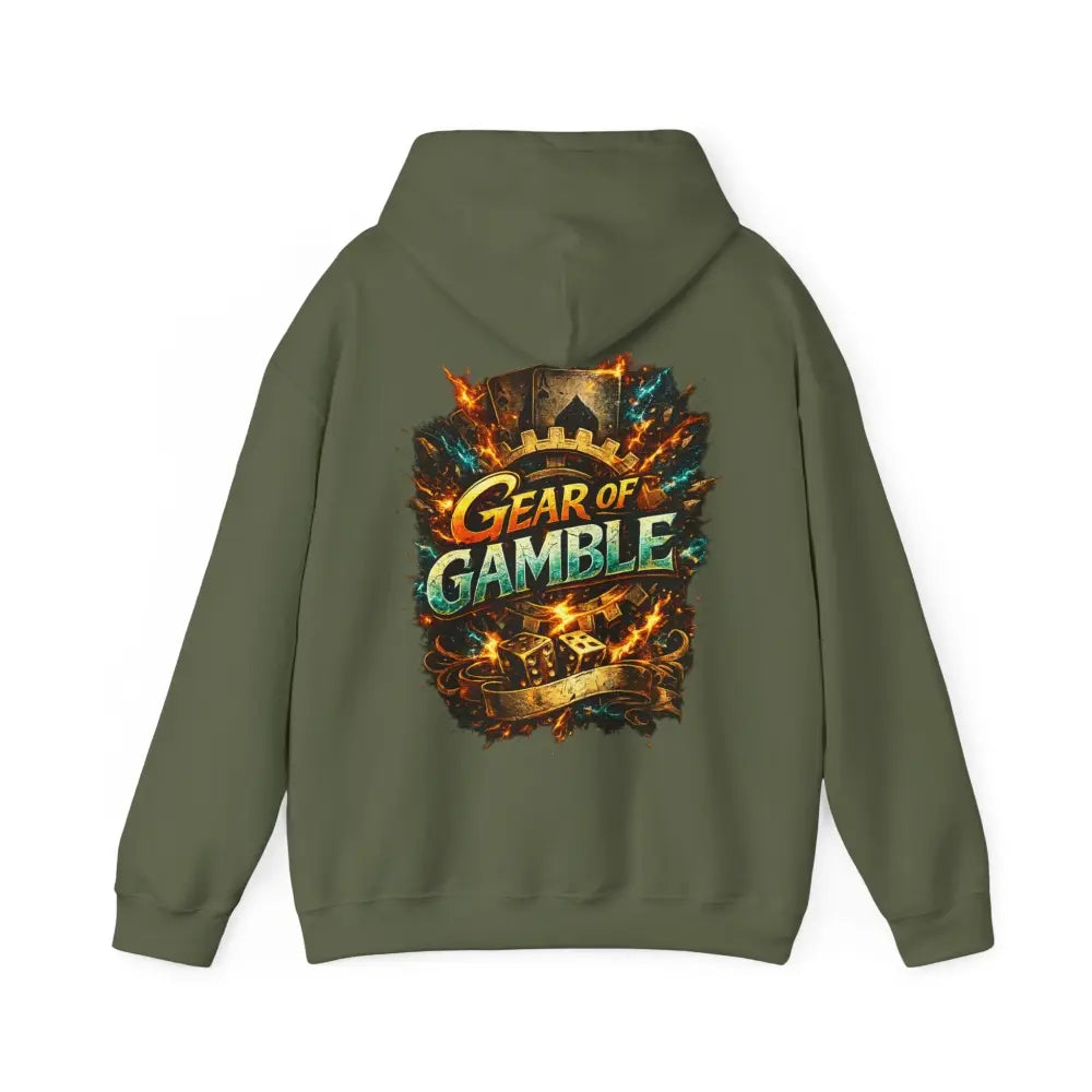 Respect The Range Hoodie by GoG Blk Only Back Design - Hoodie