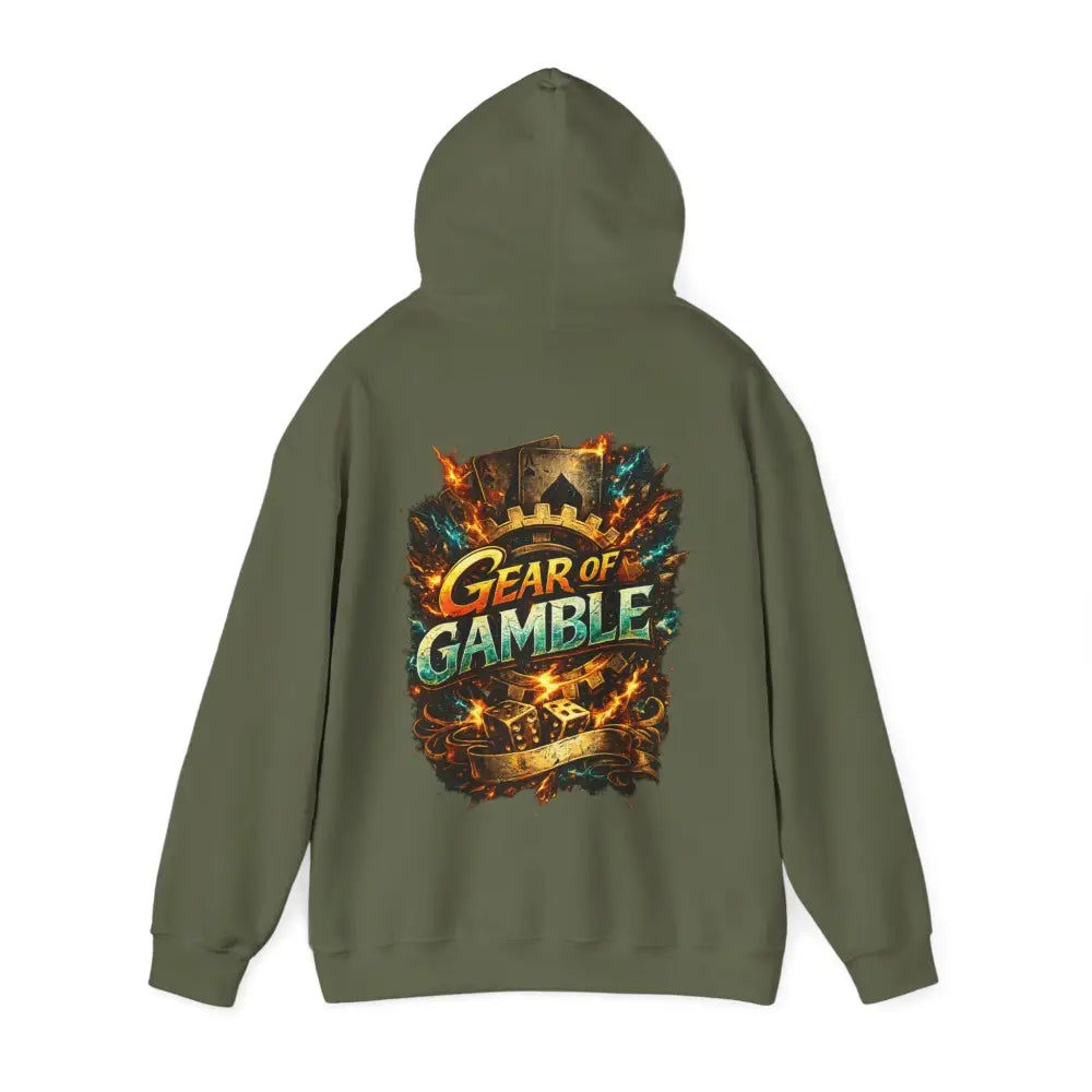 Respect The Range Hoodie by GoG Blk Only Back Design - Hoodie