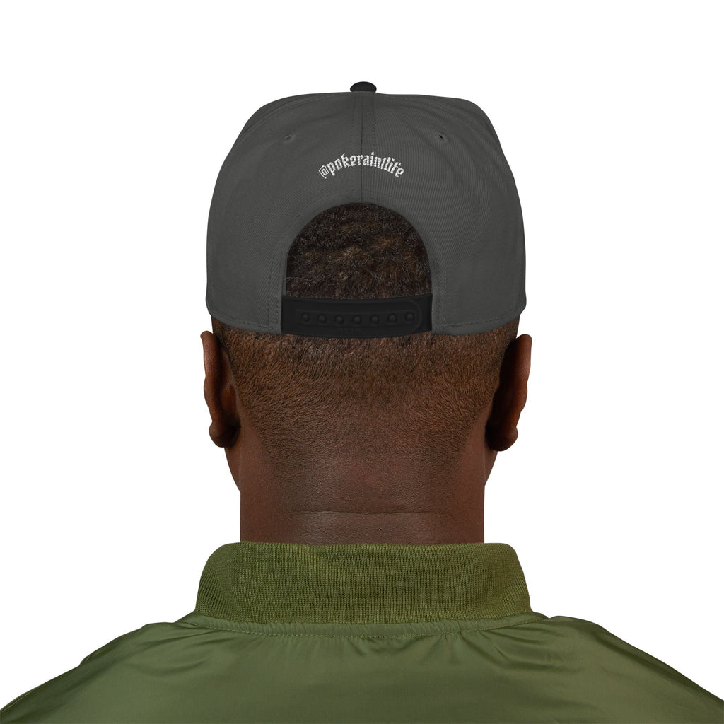Snapback Hat, Embroidered Graffiti Logo Streetwear Cap - Hats