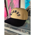 The Gamble Curve Snapback - Black/Natural / One Size - hats