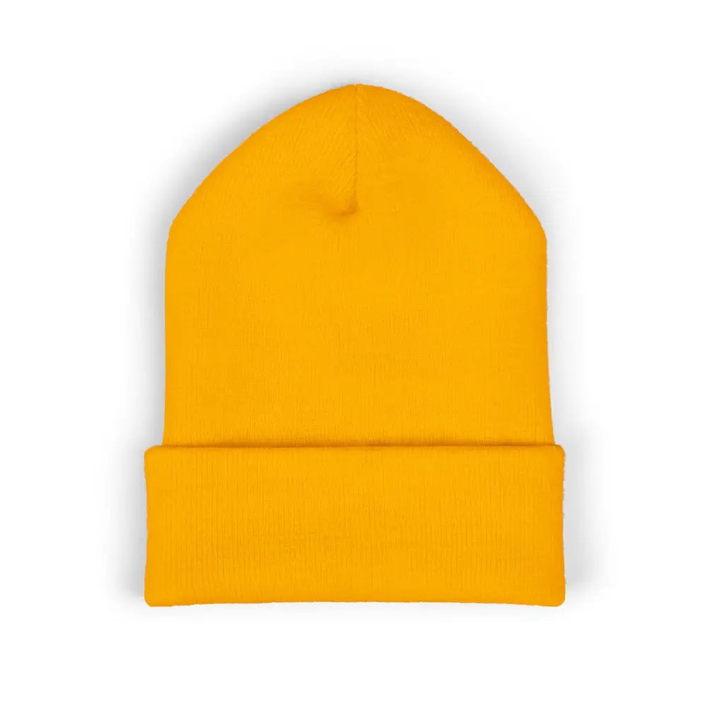 The Rake Embroidered Cuffed Beanie, Classic Logo Knit Hat - Hats