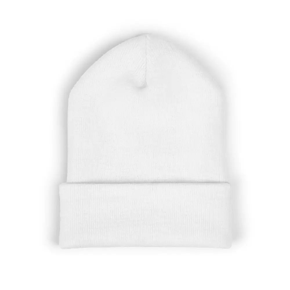 The Rake Embroidered Cuffed Beanie, Classic Logo Knit Hat - Hats