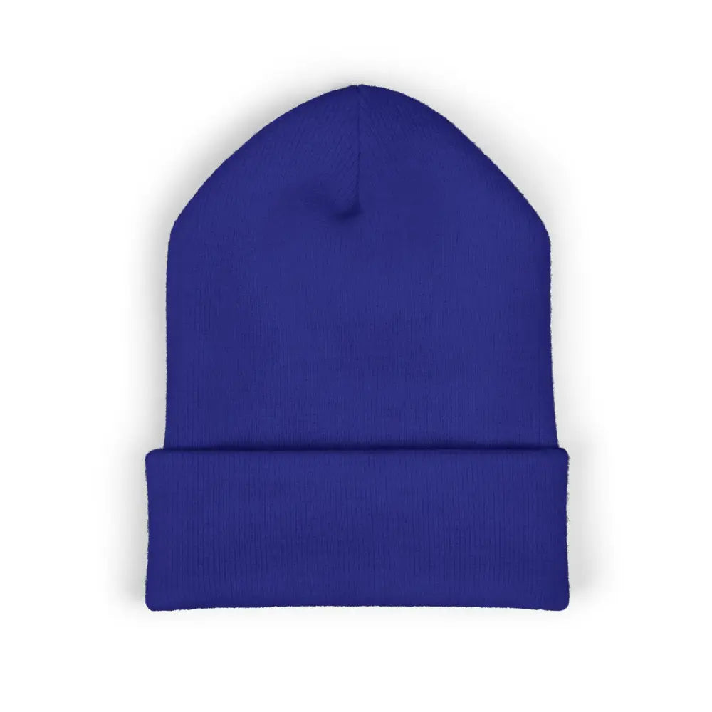 The Rake Embroidered Cuffed Beanie, Classic Logo Knit Hat - Hats