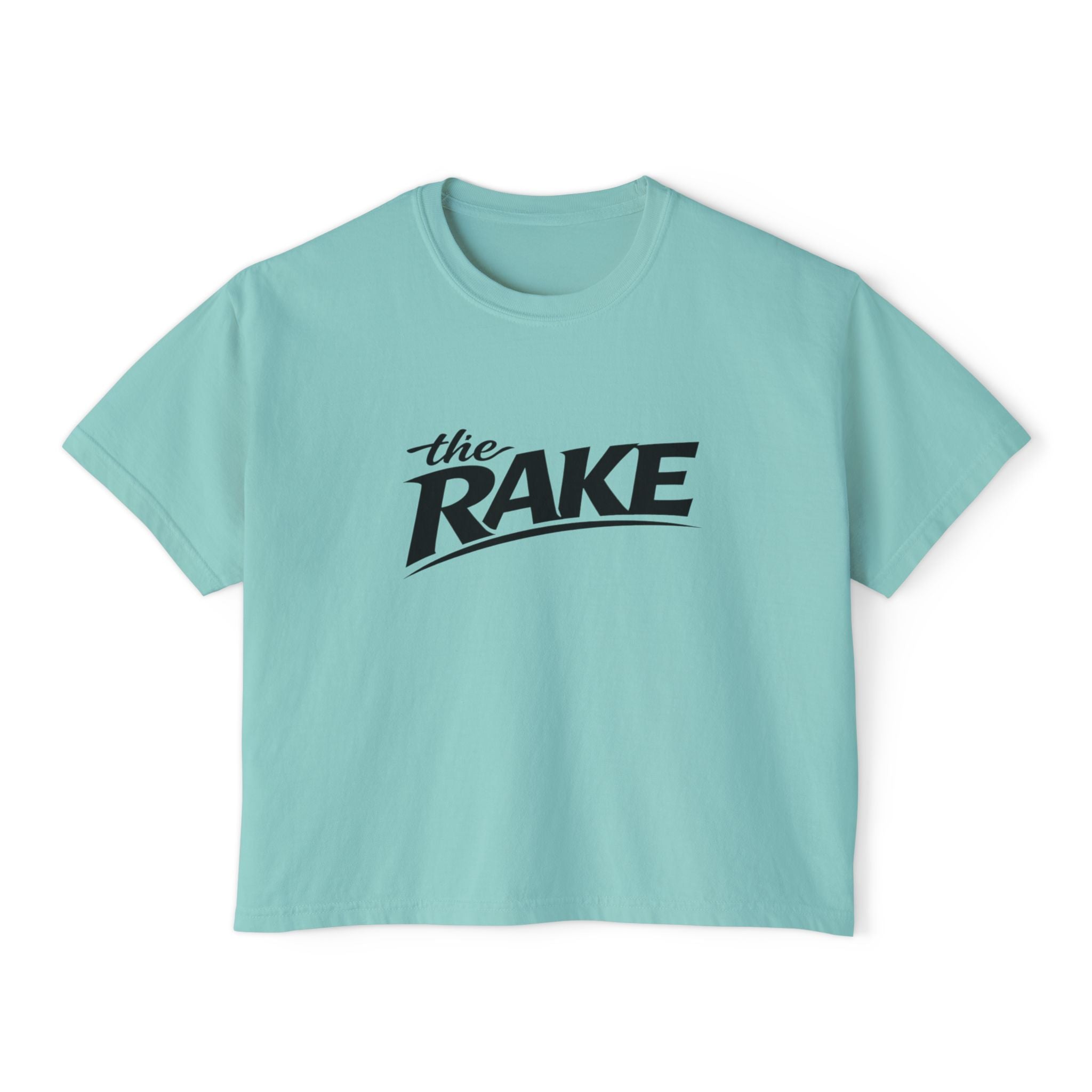 The Rake Motivational Crop Top - Chalky Mint / S - T-Shirt