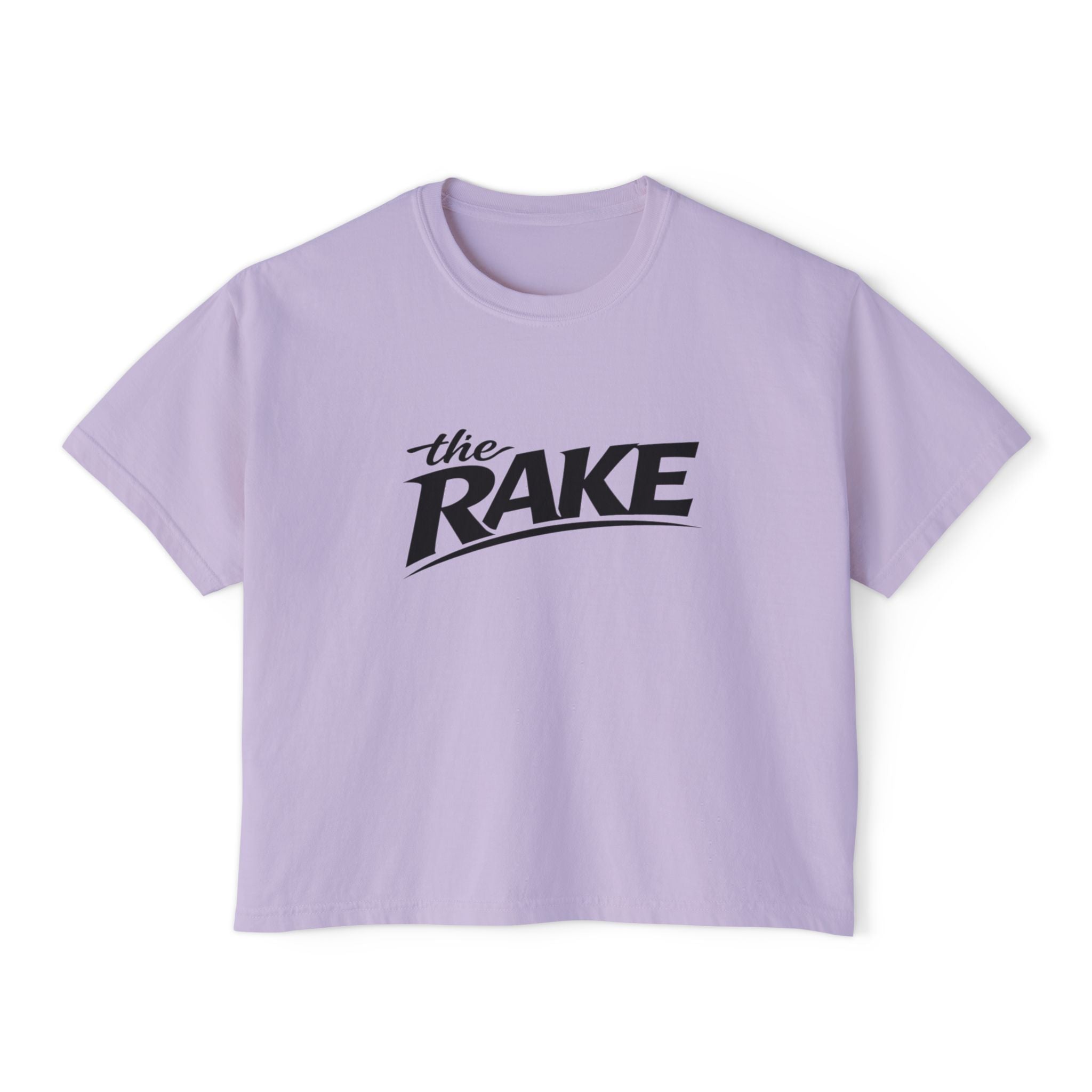 The Rake Motivational Crop Top - Orchid / S - T-Shirt