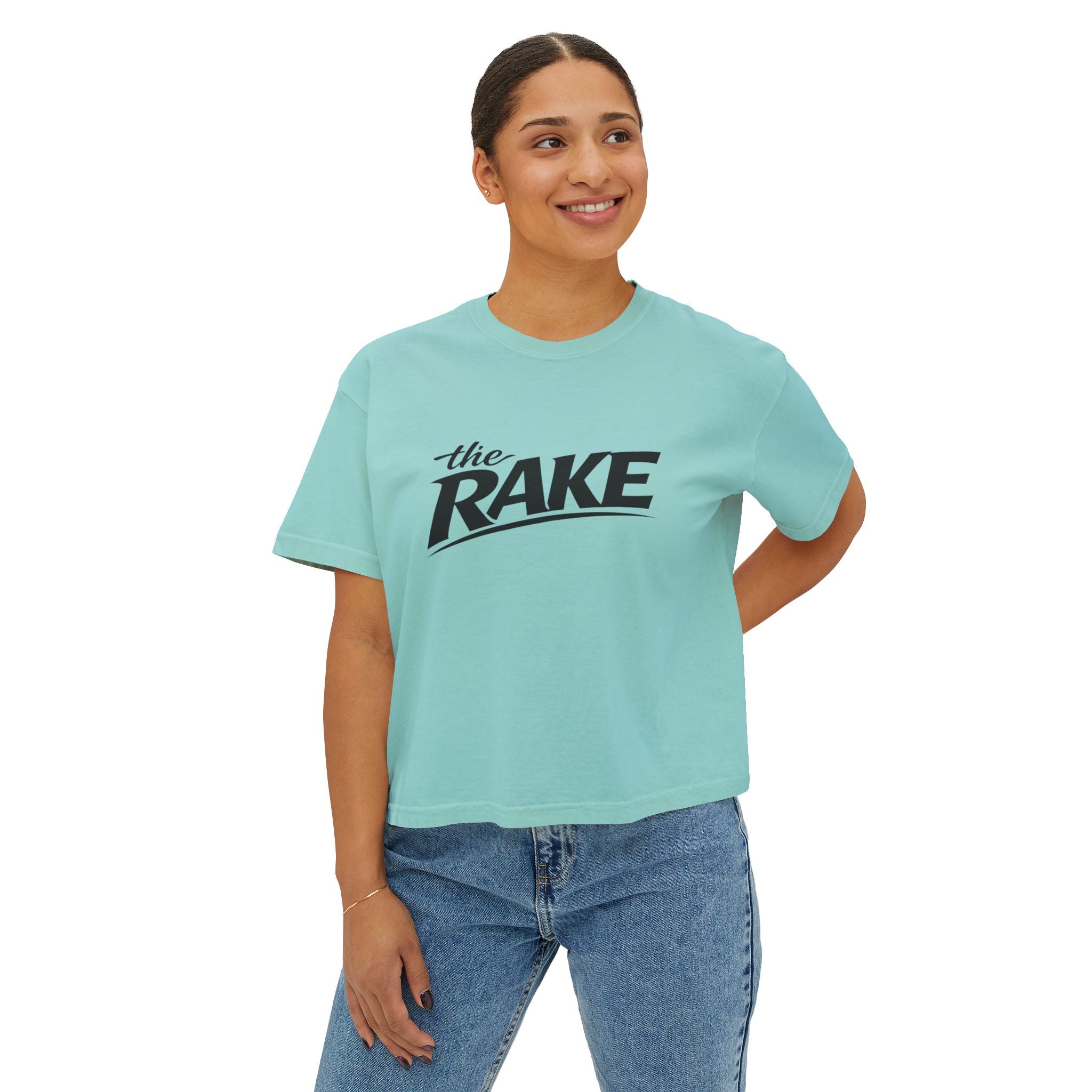 The Rake Motivational Crop Top - T-Shirt